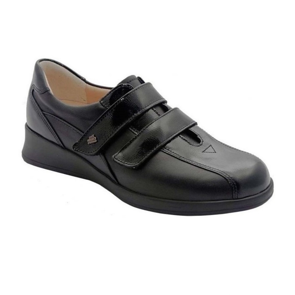 Fin Comfort Womens Leather Wedge Mary Jane Clogs Sneakers shoes UK 5.5 US 7.5
